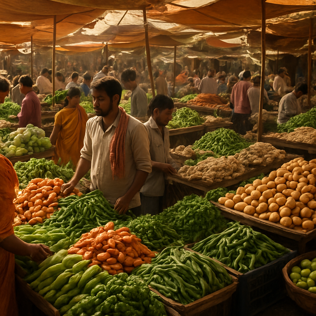 Sarojini Market Vendors